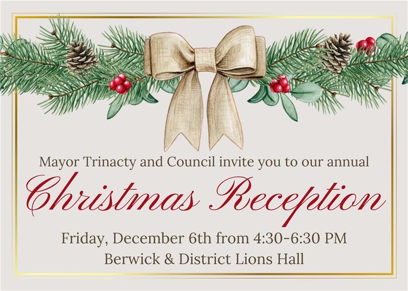 Holiday Reception Invitation 2 1