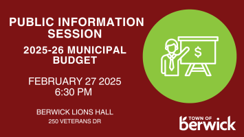 Public Information Session - 2025/26 Municipal Budget